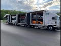 An 8 car hauler softside enclosed is fun and easy to work with