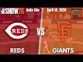 Giants at Reds | 4/14 Game 16 - MLB The Show 26 Daily Sim
