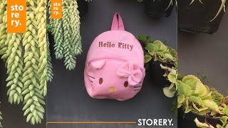 REVIEW TAS KULIT HELLO KITTY BELI 1 DAPAT 6 PCS TAS