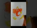 गणपती बाप्पा मोरया 🙏 ganesh painting #ganeshchaturthi #ganpati #ganesh #youtubetrendingshorts #art
