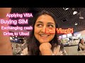 Bali vlog day1  things you need to know about bali visa cash sim  vlogs by resh