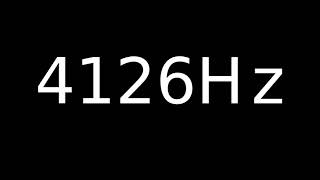 Speaker Sound Test 4126Hz