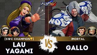 Kof Xv  Lauyagami nakoruruhinakochizuru  Gallo orugalmaximagoenitz replay Match  326