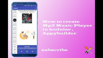 How to crate Mp3 Music Player part - II | Kodular