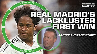 REACTION to Real Madrid vs. Real Valladolid 🚨 'A WORK IN PROGRESS' - Craig Burley | ESPN FC thumbnail