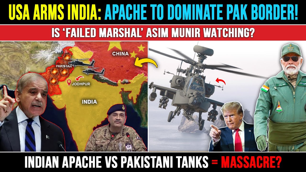 Indian Army Boosts LOC Defence with POWERFUL Apache Helicopter | Inconnect News | India vs Pakistan