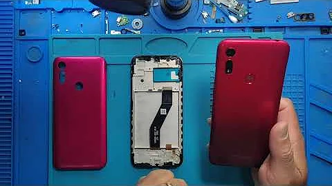 COMO TROCAR TELA COMPLETA COM ARO MOTO E6s / E6i e TAMPA TRASEIRA 👈