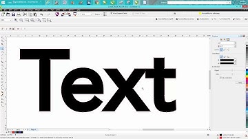 Corel Draw Tips & Tricks Make font thicker or thinner and CUT