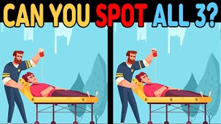 Find the difference | 3 Differences: Can You Do It 💪 Spot The Difference | 207