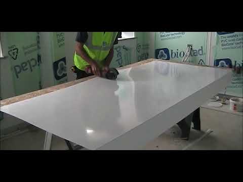 How To Cut Pvc Bathroom Panels?