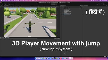 Unity 3D Player Movement with Jump (New Input System Tutorial) in Hindi