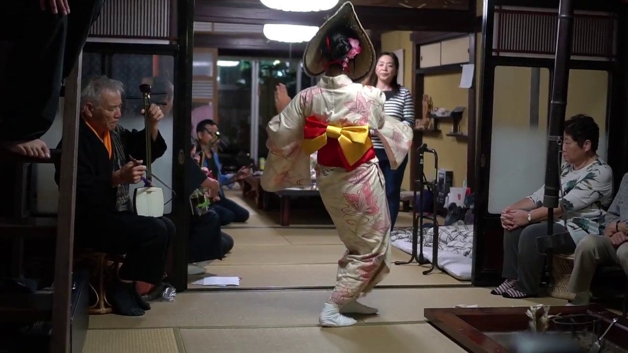 2017おわら風の盆・諏訪町のとある民家で…