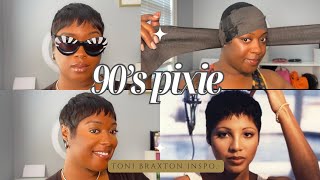 PIXIE MAINTENANCE: DIY the 90’s way! ♡ Toni Braxton inspo!!