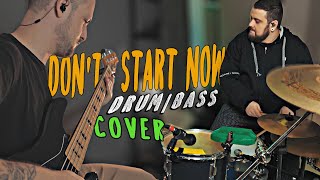 Dua Lipa - Don't Start Now | DRUM COVER - BASS COVER ft. @vitormohr [4K]