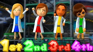 Wii Party U Minigames  Luna Vs Susie Vs Rie Vs Narae (Master Difficulty) |StartGaming