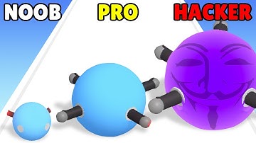 NOOB vs PRO vs HACKER in Assassin Ball