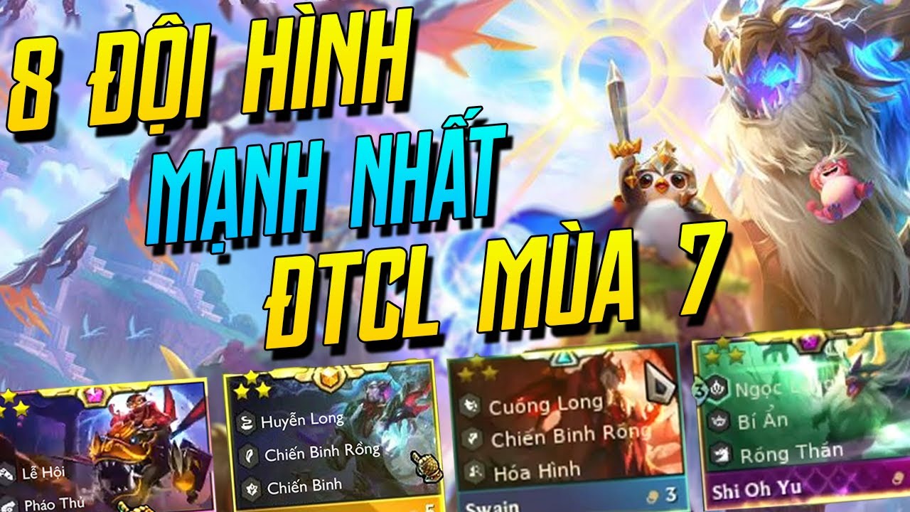 LEO RANK THẦN TỐC VỚI 8 ĐỘI HÌNH MẠNH NHẤT ĐTCL MÙA 7! | BẢN 12.11 | TFT MÙA 7 | iLoda