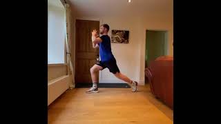 Jumping Lunge , forward lunge regression