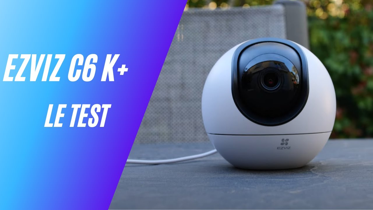 Caméra EZVIZ C6 2K+ - YouTube