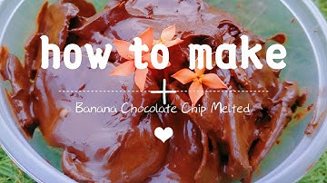 how to make melted Chocolate banana chips" procedure video " praktek bahasa Inggris| SMK YASTRIF 1