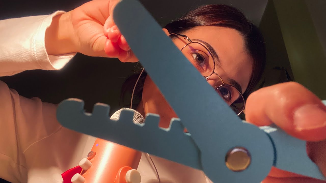 Asmr Español elimino tus pensamientos negativos✂️🌬️