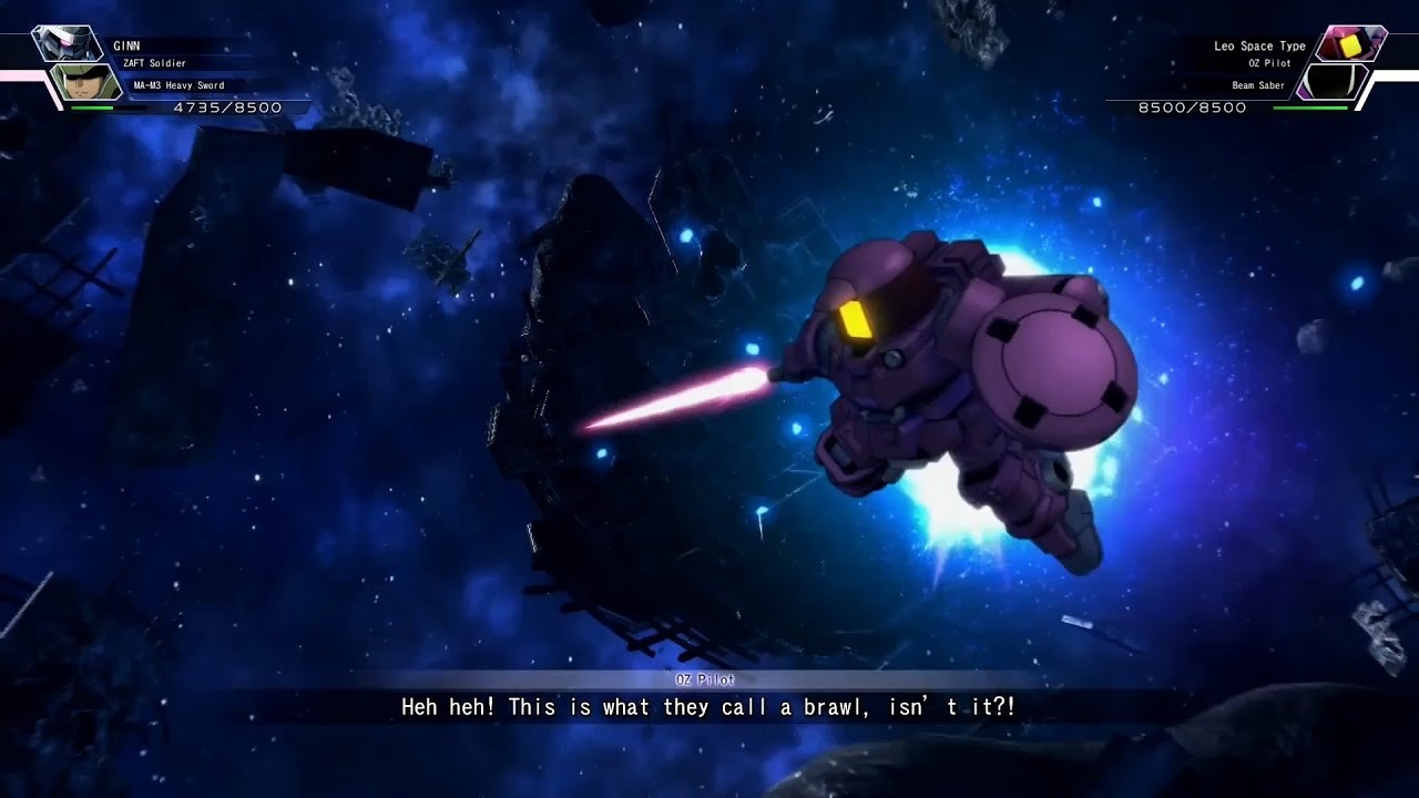 SD Gundam G Gen Cross Rays - OZ-06MS Leo [Space Type] (OZ Pilot) (New Mobile Report Gundam Wing)