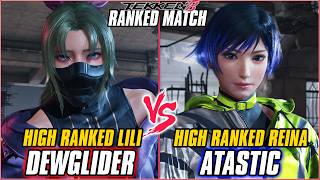 TEKKEN 8 - DEWGLIDER (High Ranked Lili) vs ATASTIC (High Ranked Reina) - T8 RANKED MATCHES