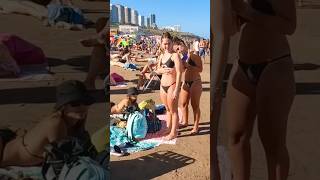 🇦🇷 a beautiful day mar del plata beach