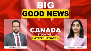 Canada Visa Big Good News  |  STUDY VISA UPDATES 2023 | USA CANADA UK