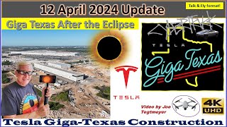 Mega Structure, S Ext Concrete, Boring Tunnel & N Conduits! 12 April 2024 Giga Texas Update(07:15AM)