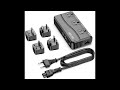 BESTEK Universal Travel Adapter: 220V to 110V