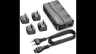 BESTEK Universal Travel Adapter: 220V to 110V