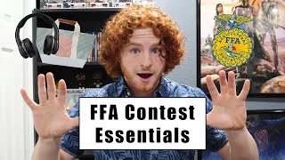 FFA Contest Essentials || What to Bring to an FFA Contest || My FFA Experience