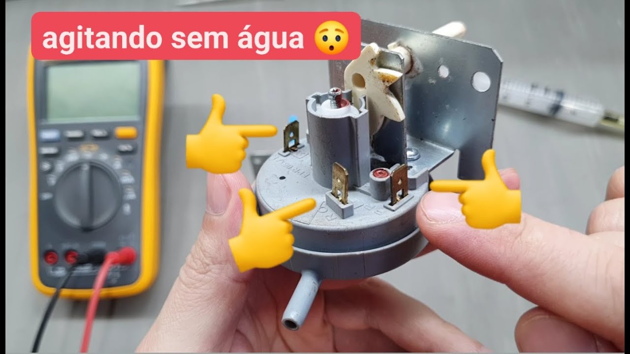 PRESSOSTATO DE 3 PINOS , funcionamento , testes e ligações