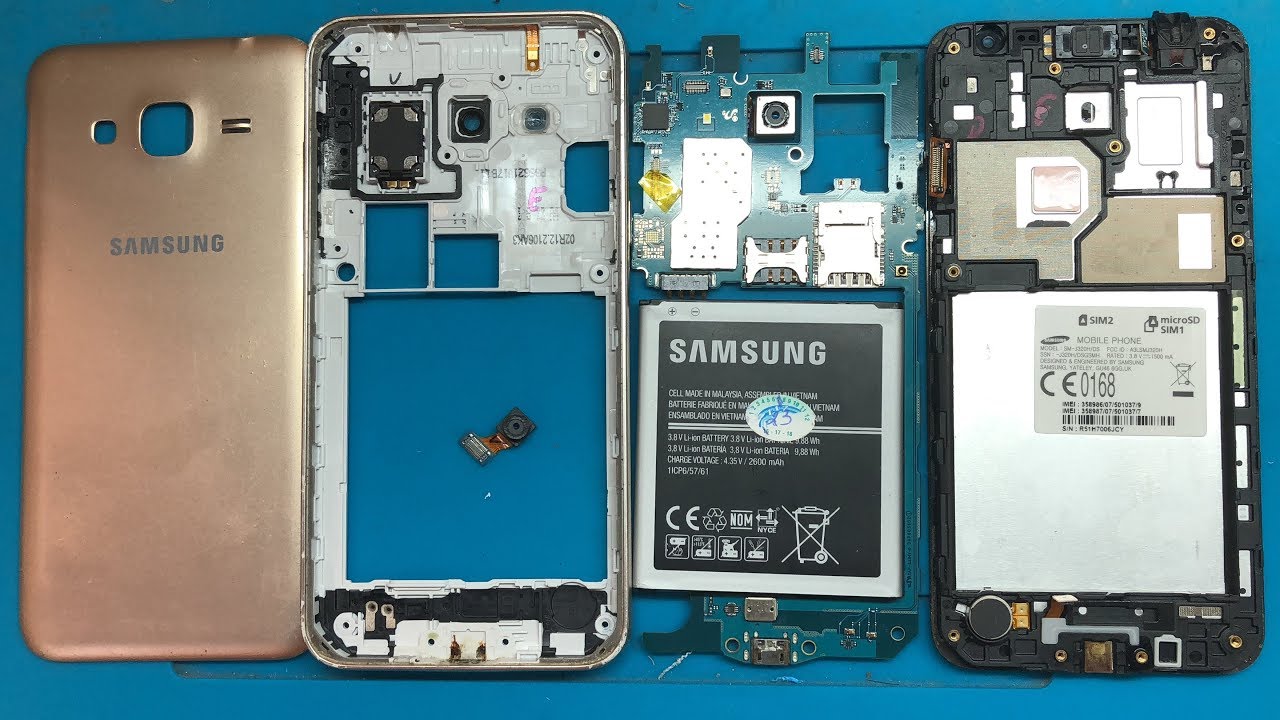 Tháo Lắp Samsung Galaxy J3 (2016) J320 - youtube