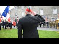 INAUGURATION VOIE de la LIBERATION centre MORBIHAN 4th ARMORED Divison U.S