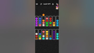 Level 1477 - Color Ball Sort Solution