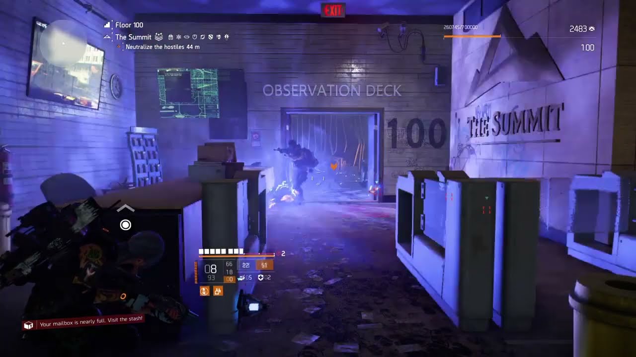 The Division 2 - Solo Legendary Summit - Floor 100 (8 directives) - DPS/Skill DPS build - PS4