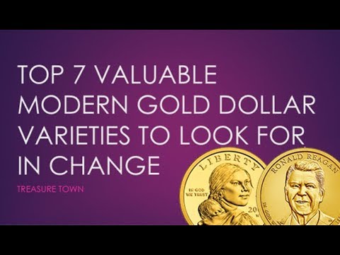 Top 7 Valuable Gold Dollar Varieties In Pocket Change ($20000+)