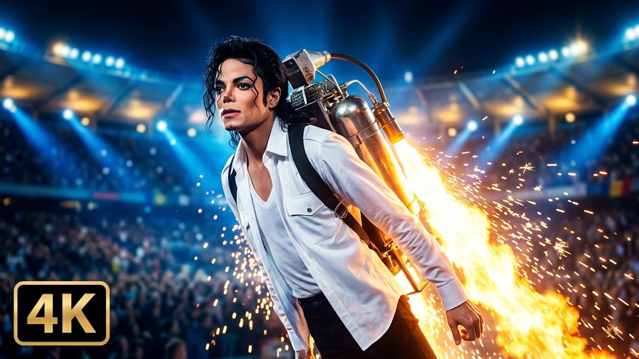 MICHAEL JACKSON – Man In The Mirror + JETPACK END – Bucharest (1992) – REMASTERED 4K/50FPS