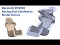 Racetech RT4100 Racing Seat Solidworks Model Review