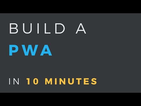 Turn a web app into a PWA in 10 minutes