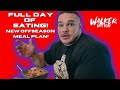 Nick Walker DAY IN THE LIFE FULL DAY OF EATING NEW OFFSEASON MEAL PLAN 