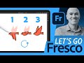 Lets go fresco create a simple framebyframe animation with kyle t webster