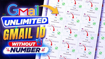 Create Unlimited Gmail ID Without Phone Number Verification | Unlimited Gmail id kaise banaye