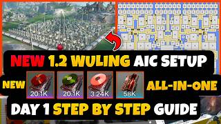 NEW 1.2 Wuling AIC Base DAY 1 Setup | 4 NEW AIC Facility Step By Step Guide