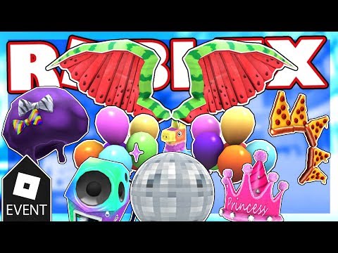 Event How To Get All Of The Prizes In The Pizza Party Event Roblox Youtube - roblox pizza party event backpack