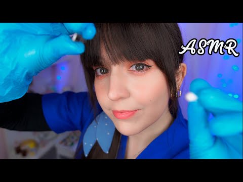 ⭐ASMR ¿Tienes Algo en el Ojo? [Sub] Limpiando tus Ojos (Soft Spoken en Español)