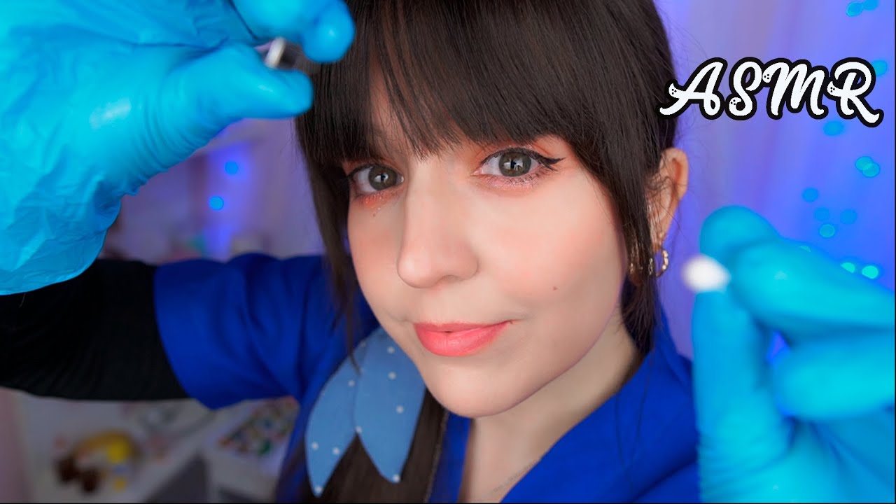 ⭐ASMR [Sub] У тебя что-то в глазу? Вытирая глаза (ролевая игра, тихая речь)