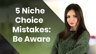 dropshipping mistakes to avoid while choosing a niche